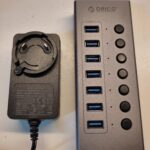 Orico BT2U3-7AB, USB hub, 24W Supply
