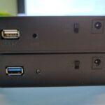 USB type A ports on a device